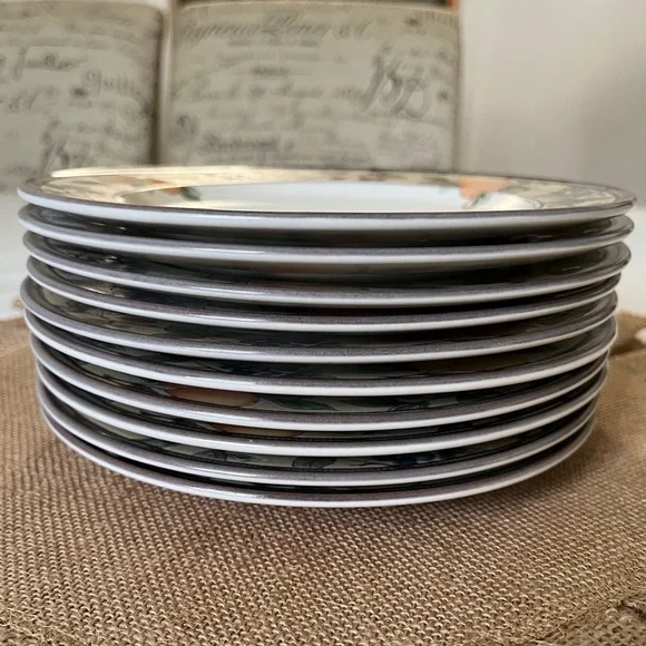 Mikasa Garden Harvest Plates 8-3/8”
Set of 10 Plates. Excellent Condition. - Picture 2 of 7